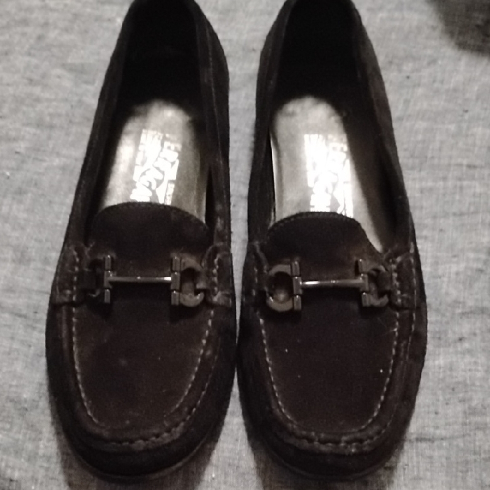 Salvatore Ferragamo Brown Loafers